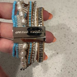 Victoria Emerson beaded bracelet/Apple Watch band